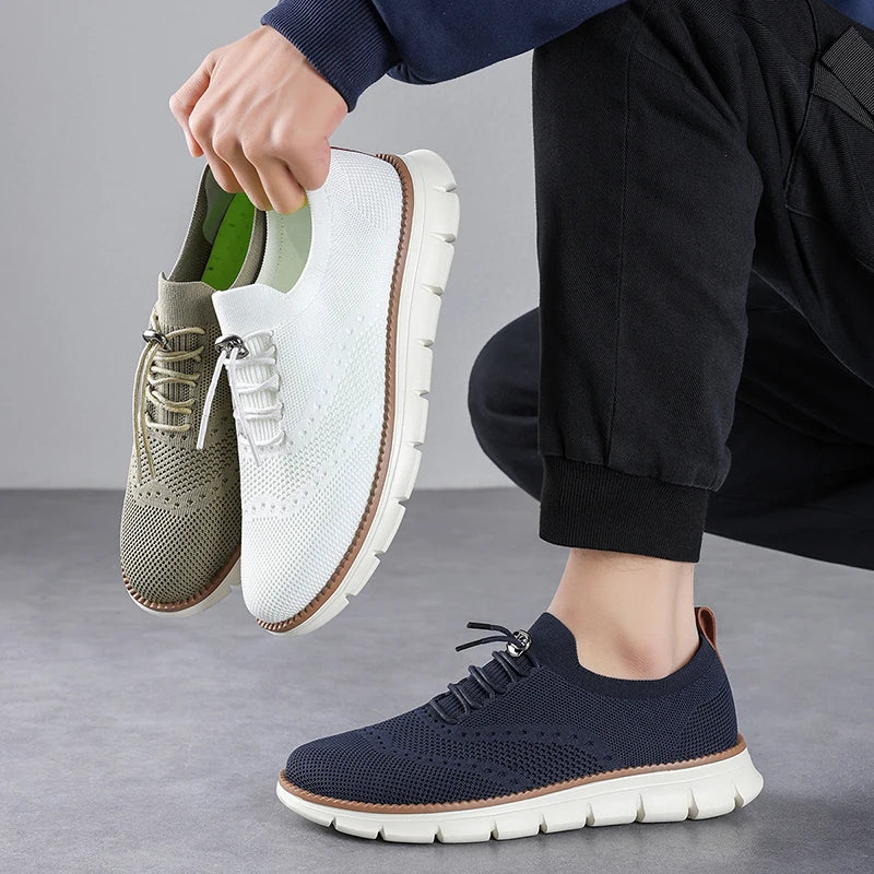 2025 Mesh Casual Lightweight Breathable Lace Up Shoes
