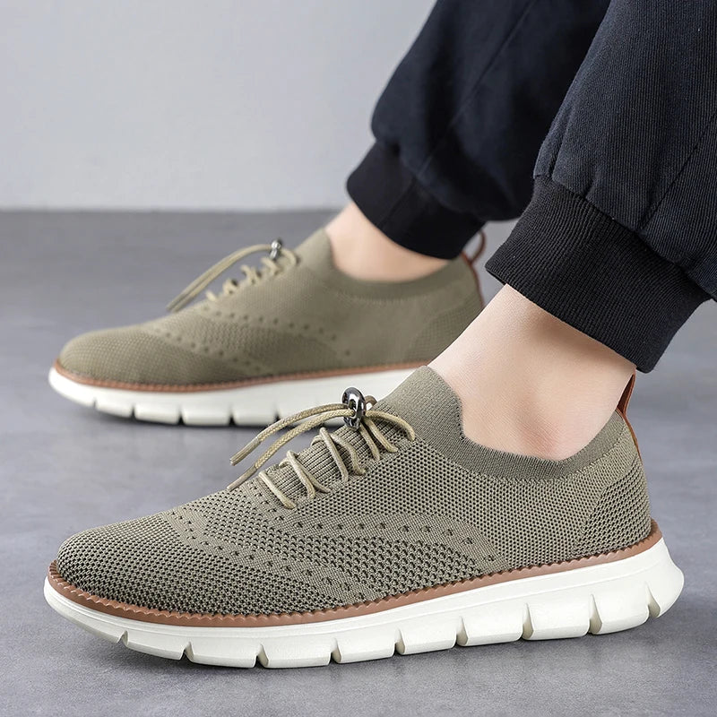 2025 Mesh Casual Lightweight Breathable Lace Up Shoes