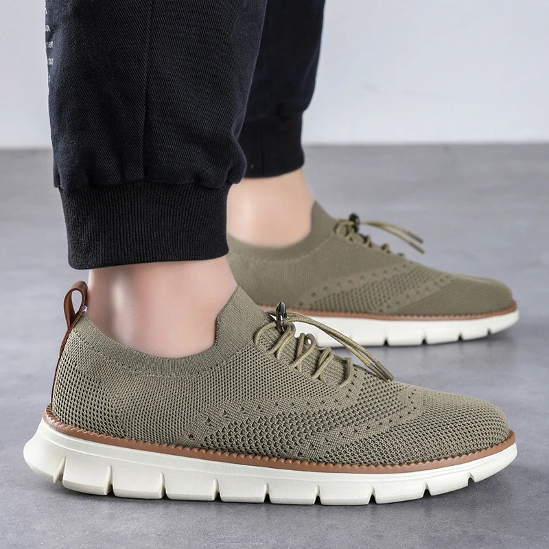 2025 Mesh Casual Lightweight Breathable Lace Up Shoes