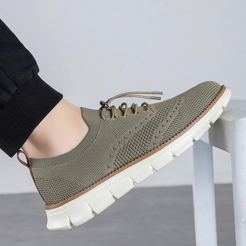 2025 Mesh Casual Lightweight Breathable Lace Up Shoes